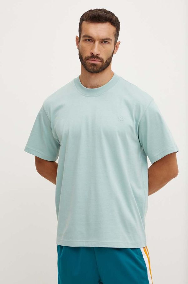 adidas Originals Majica kratkih rukava adidas Originals za muškarce, boja: zelena, bez uzorka, IY2257