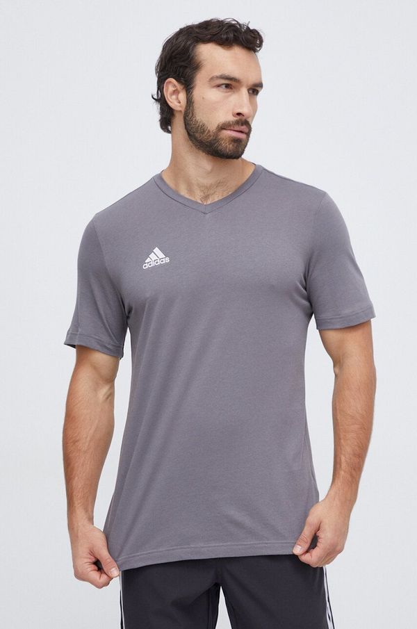 adidas Performance Majica kratkih rukava adidas Performance Entrada 22 boja: siva, s aplikacijom