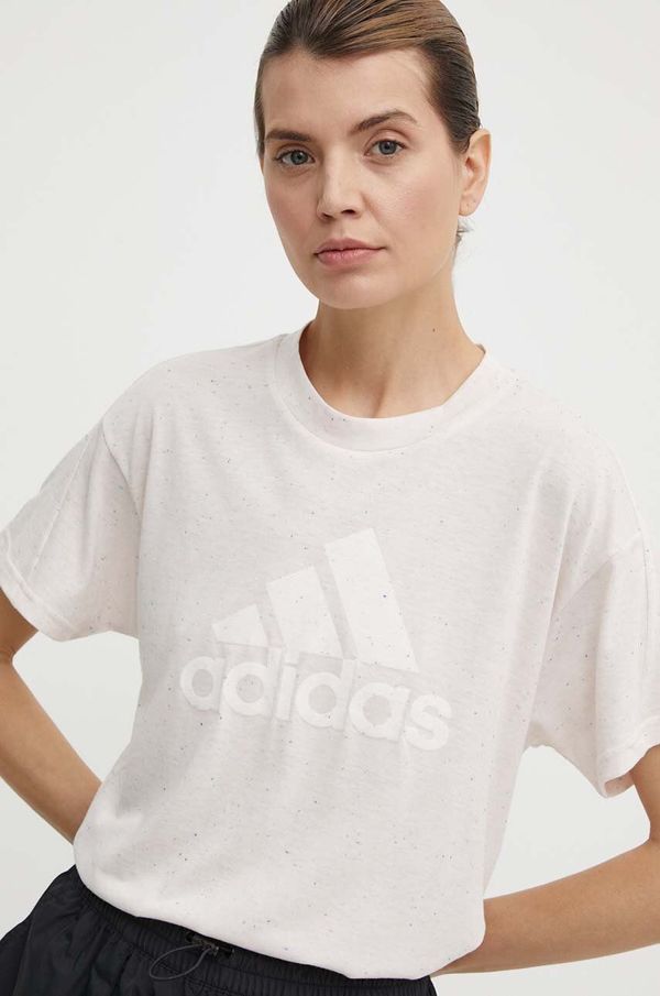 adidas Majica kratkih rukava adidas za žene, boja: ružičasta, IS3629