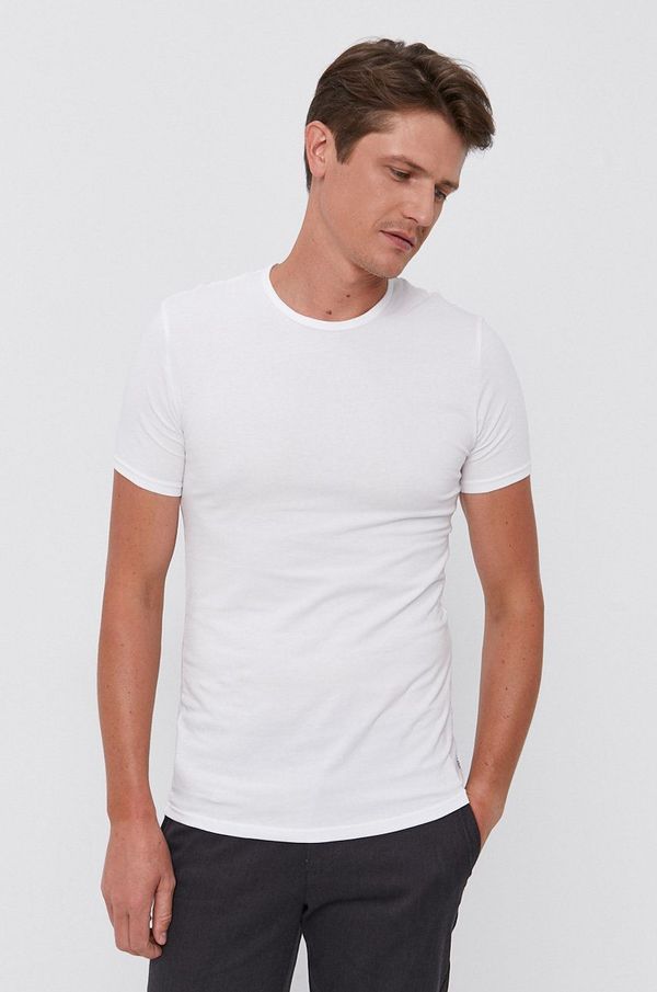 Calvin Klein Majica kratkih rukava Calvin Klein za muškarce, boja: bijela, 000NB1088A