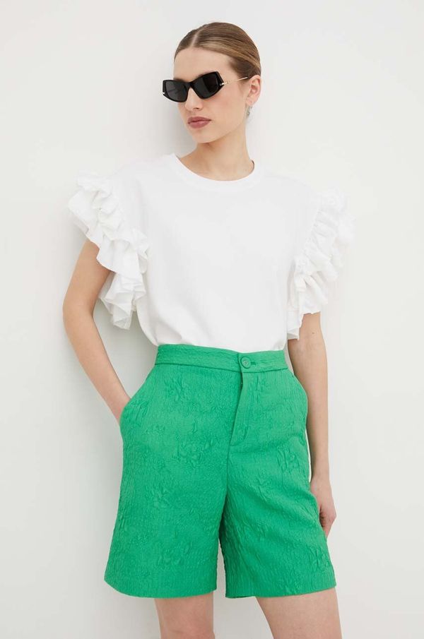 Custommade Majica kratkih rukava Custommade za žene, boja: bež