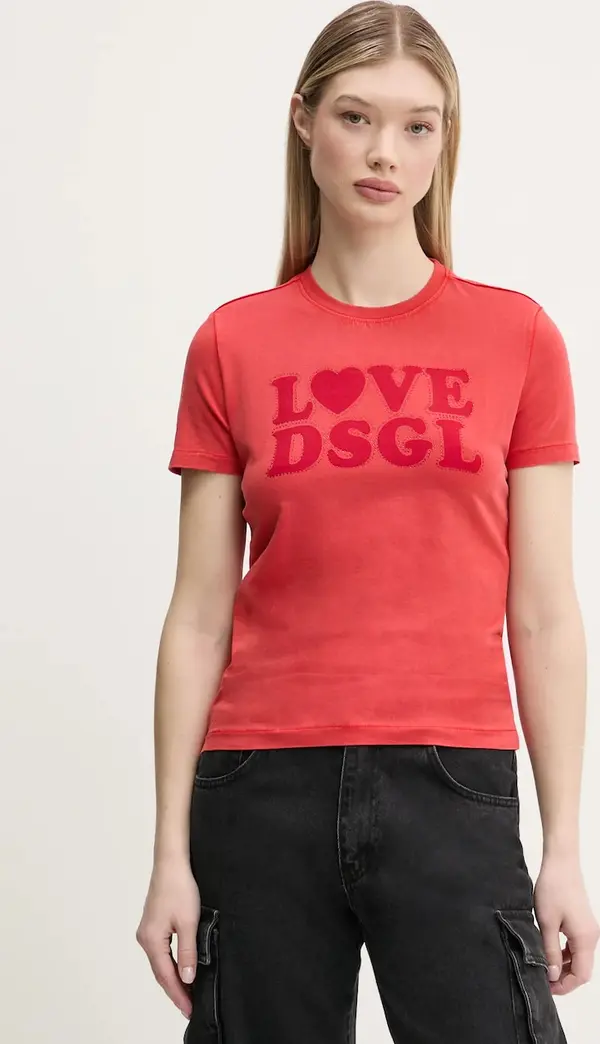 Desigual Majica kratkih rukava Desigual LOVE DSGL