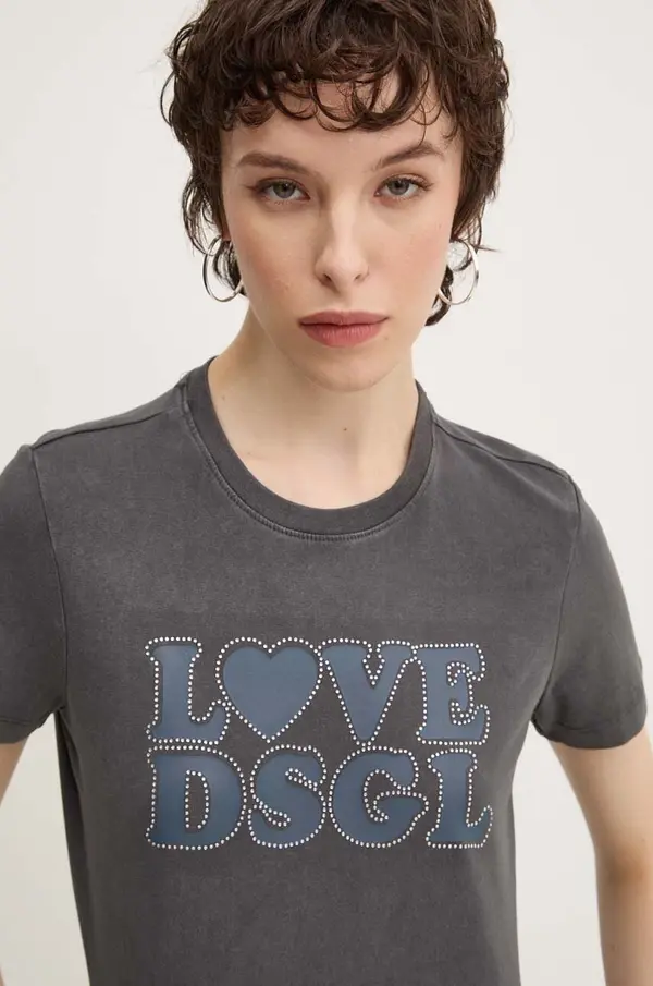 Desigual Majica kratkih rukava Desigual LOVE
