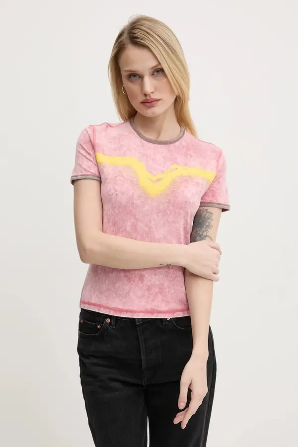 Diesel Majica kratkih rukava Diesel T-UNCUTIE-LONG-Q3 T-SHIRT