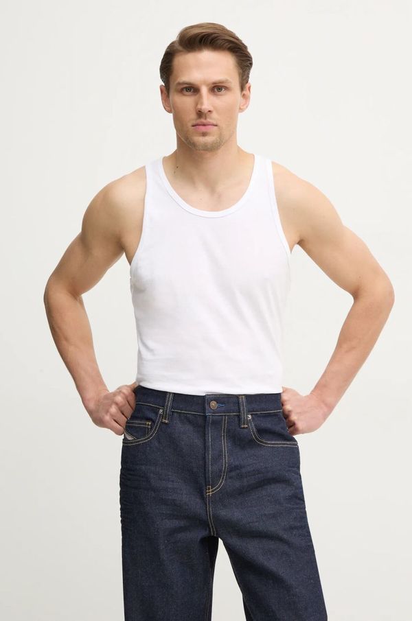 Diesel Majica kratkih rukava Diesel WALTY-D-BOX-2PACK Tank 2-pack za muškarce, boja: bijela, A17814.0LIAD