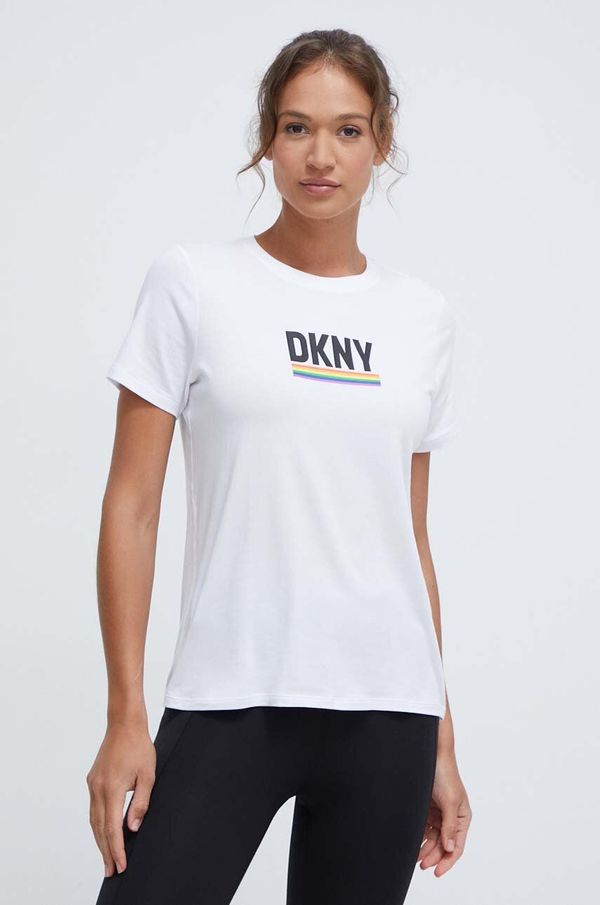 DKNY Majica kratkih rukava Dkny za žene, boja: bijela