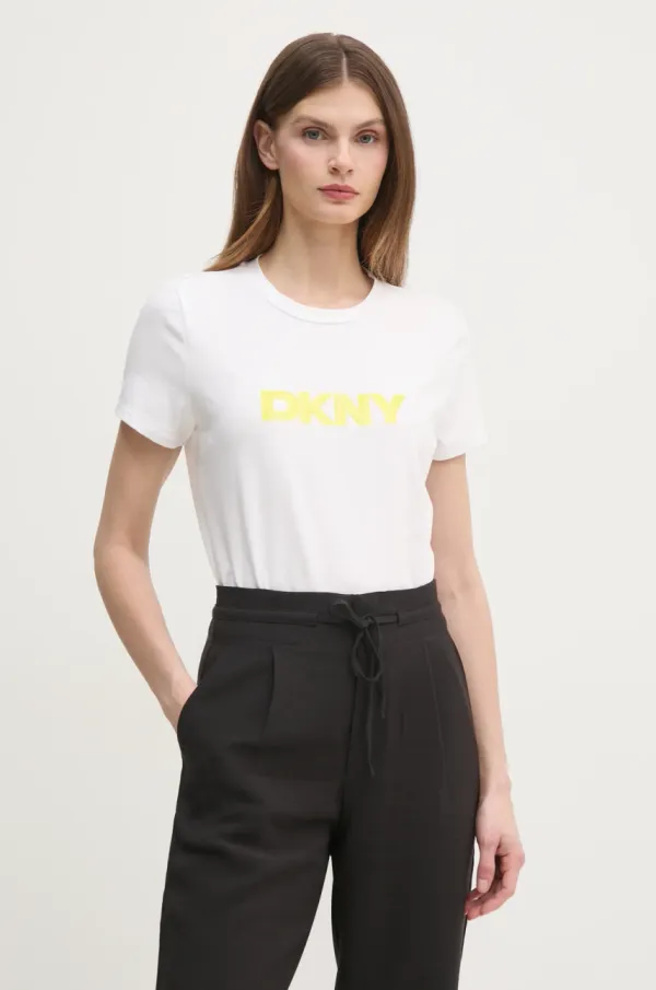 DKNY Majica kratkih rukava Dkny za žene, boja: bijela, P4KHCWNA