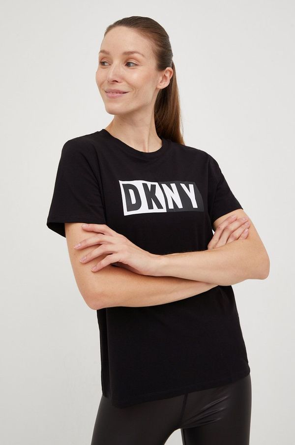 DKNY Majica kratkih rukava Dkny za žene, boja: crna