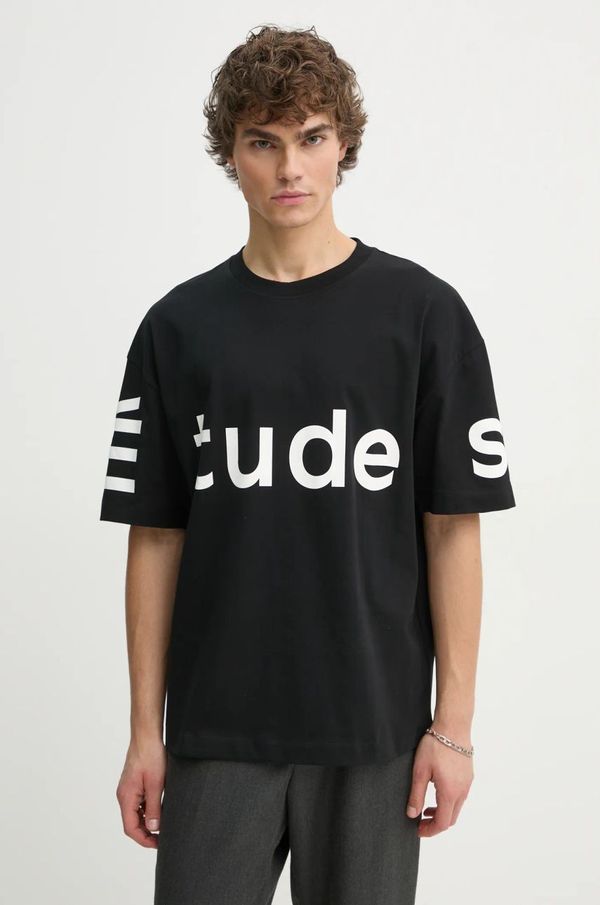 Études Studio Majica kratkih rukava Études Studio za muškarce, boja: crna, s tiskom, H24MMTSH132