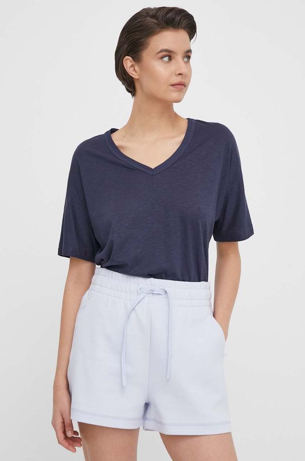 Geox Majica kratkih rukava Geox W4510C-T3093 za žene, boja: tamno plava