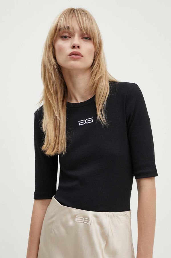 Gestuz Majica kratkih rukava Gestuz za žene, boja: crna, 10909247