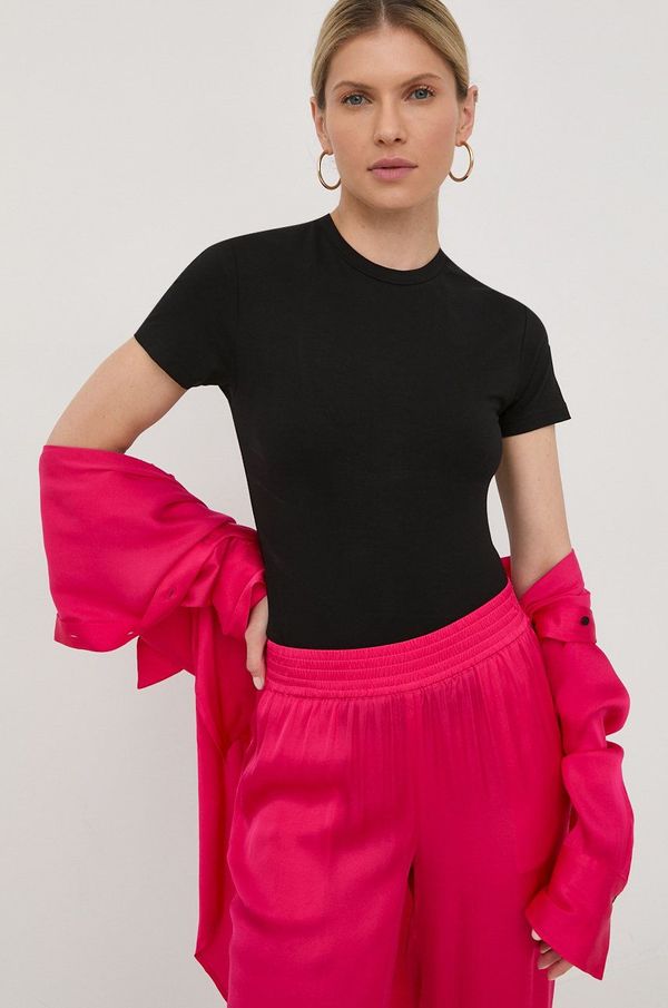 Herskind Majica kratkih rukava Herskind za žene, boja: crna