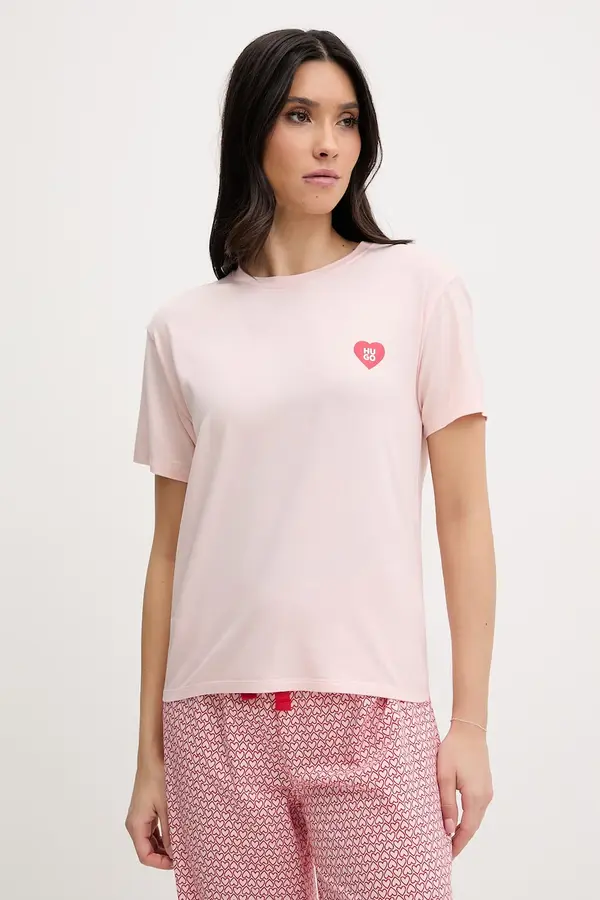 HUGO Majica kratkih rukava HUGO  CASUAL T-SHIRT