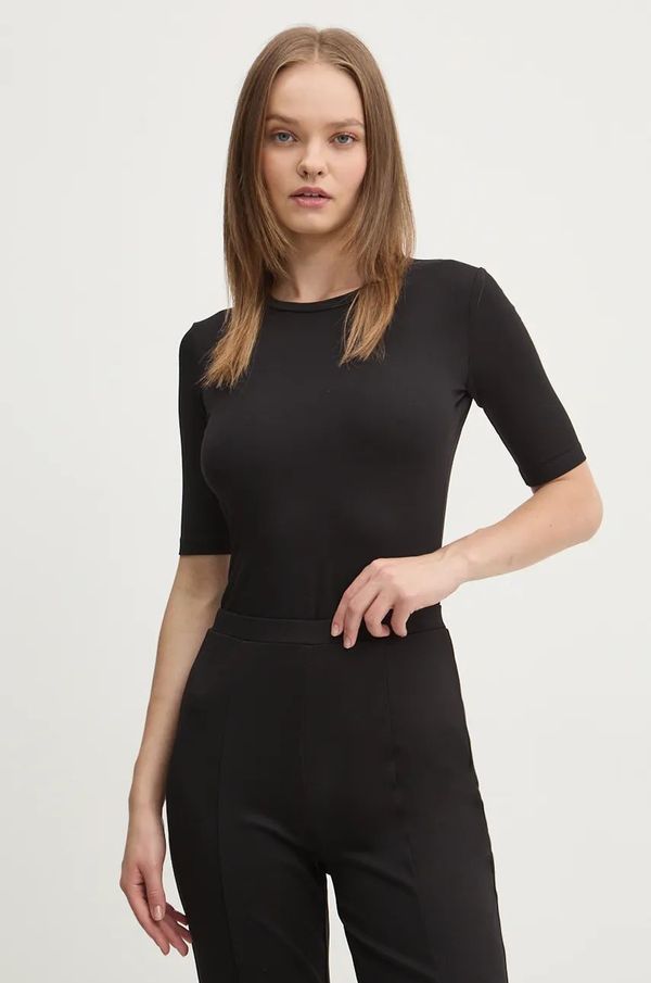 Hugo Majica kratkih rukava HUGO za žene, boja: crna, 50515019