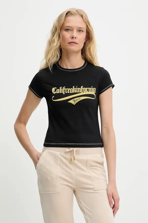 Juicy Couture Majica kratkih rukava Juicy Couture CALIFREAKINFORNIA BABY T-SHIRT