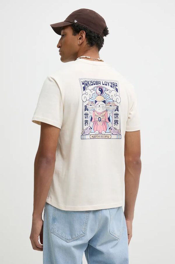 Kaotiko Majica kratkih rukava Kaotiko boja: bež, s tiskom, AP051-01S-G002