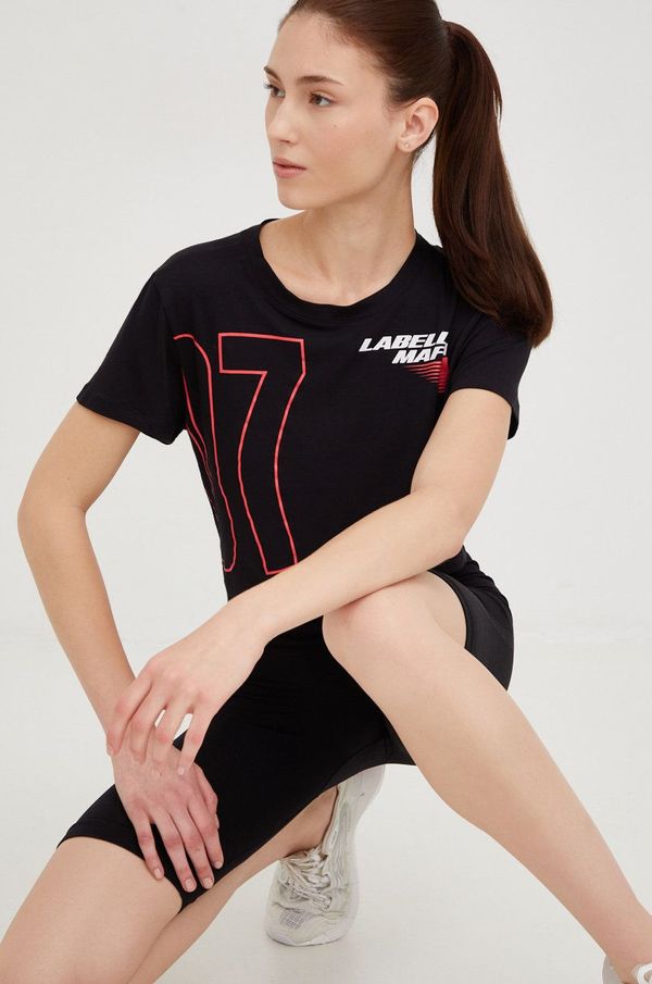 Labellamafia Majica kratkih rukava LaBellaMafia The Act, za žene, boja: crna