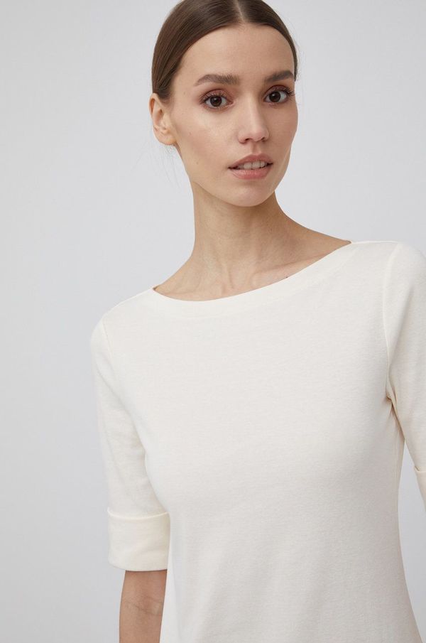 Lauren Ralph Lauren Majica kratkih rukava Lauren Ralph Lauren za žene, boja: bež