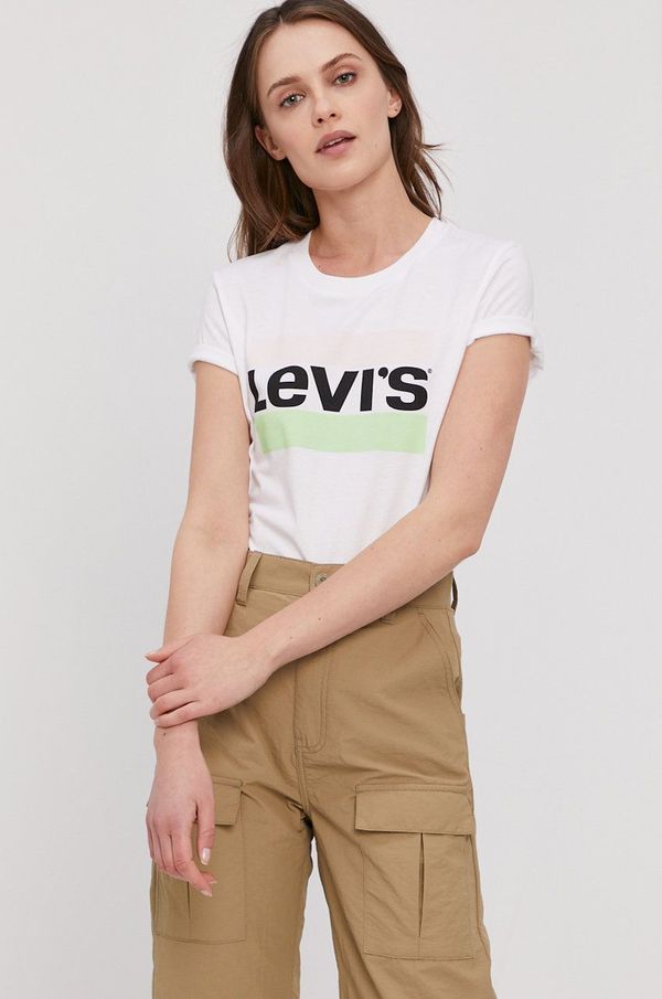 Levi's Majica kratkih rukava Levi's boja: bijela