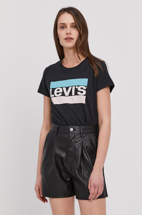 Levi's Majica kratkih rukava Levi's boja: crna