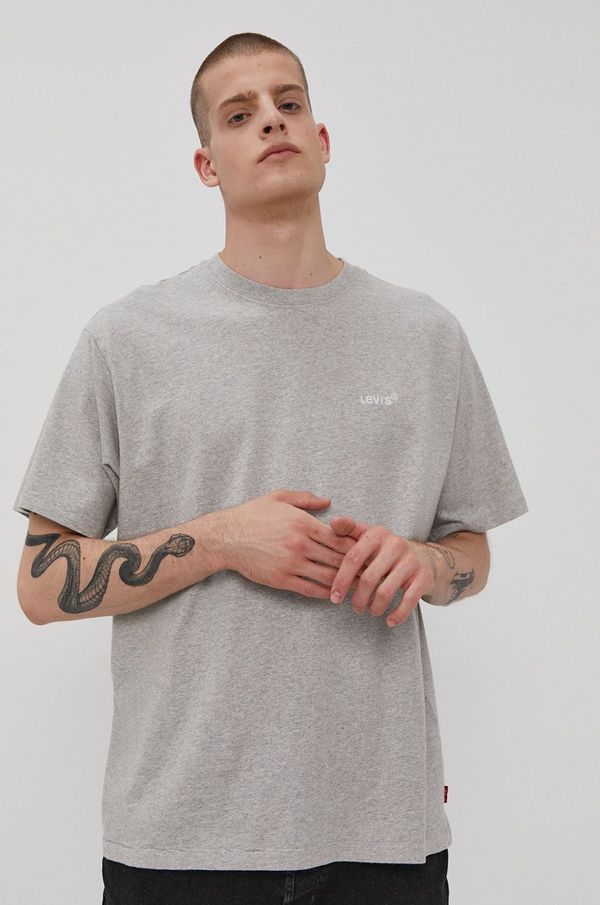 Levi's Majica kratkih rukava Levi's za muškarce, boja: siva, A0637.0013-Neutrals
