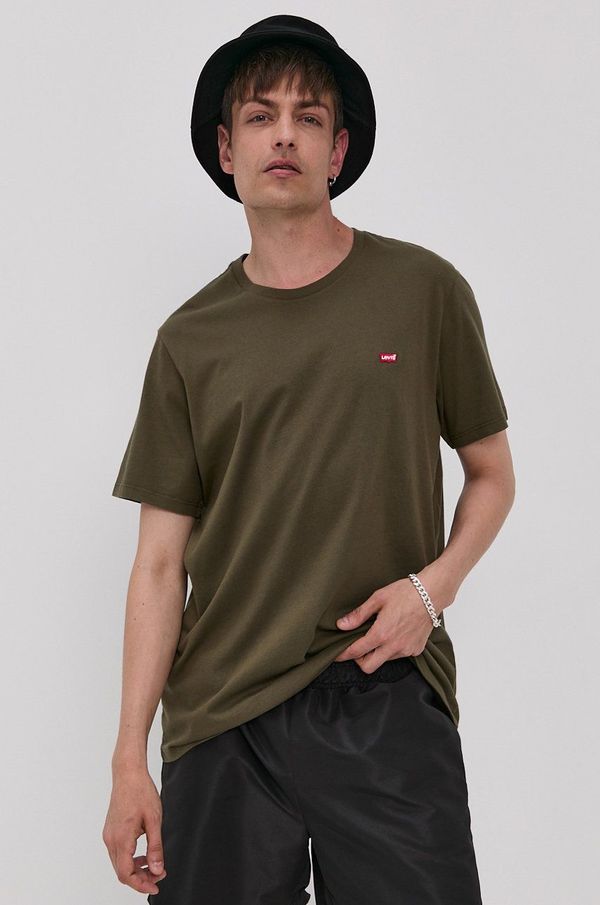 Levi's Majica kratkih rukava Levi's za muškarce, boja: zelena, 56605.0021-Greens