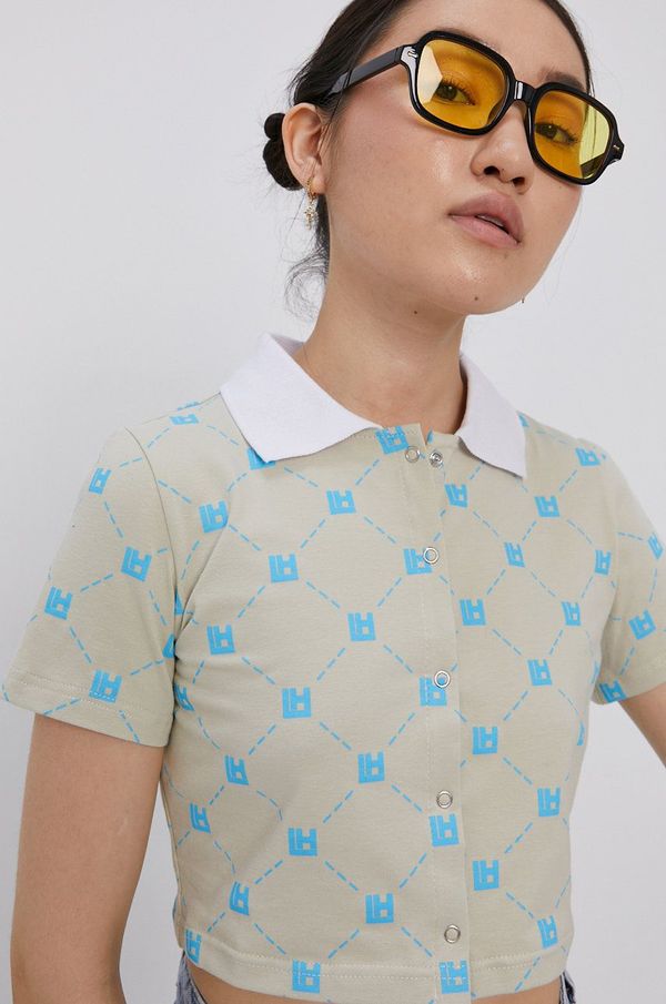 Local Heroes Majica kratkih rukava Local Heroes za žene, boja: žuta