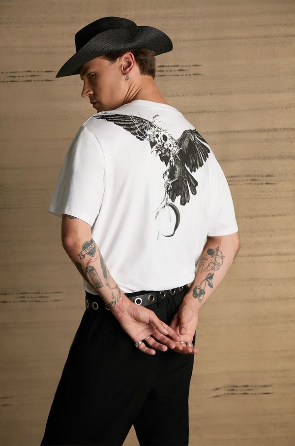 Medicine Majica kratkih rukava Medicine za muškarce, boja: bijela, s tiskom