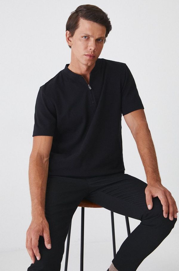 Medicine Majica kratkih rukava Medicine za muškarce, boja: crna, melanž