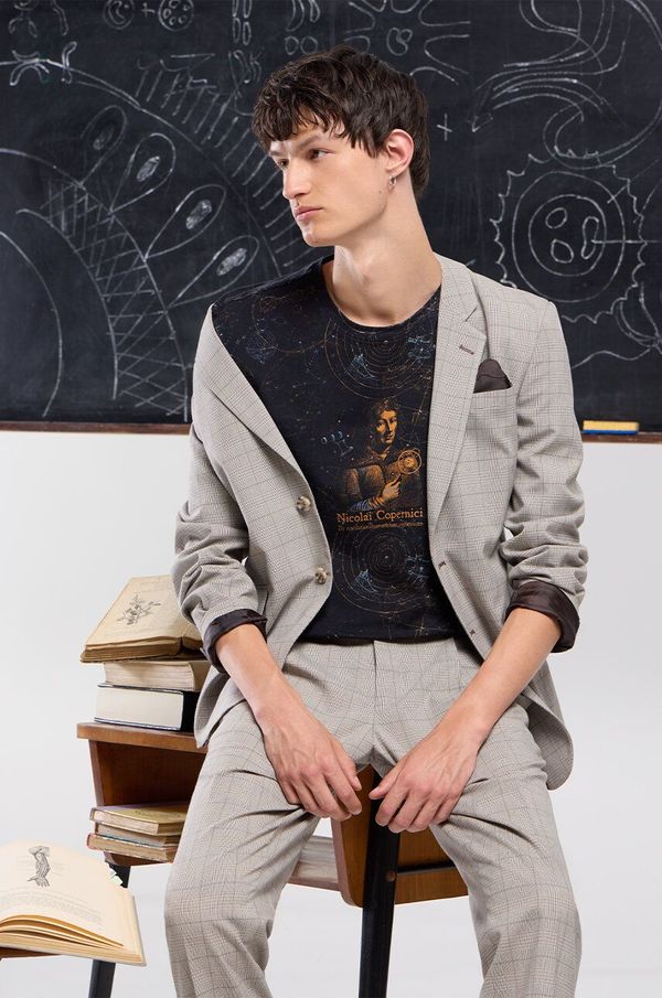 Medicine Majica kratkih rukava Medicine za muškarce, boja: crna, s uzorkom