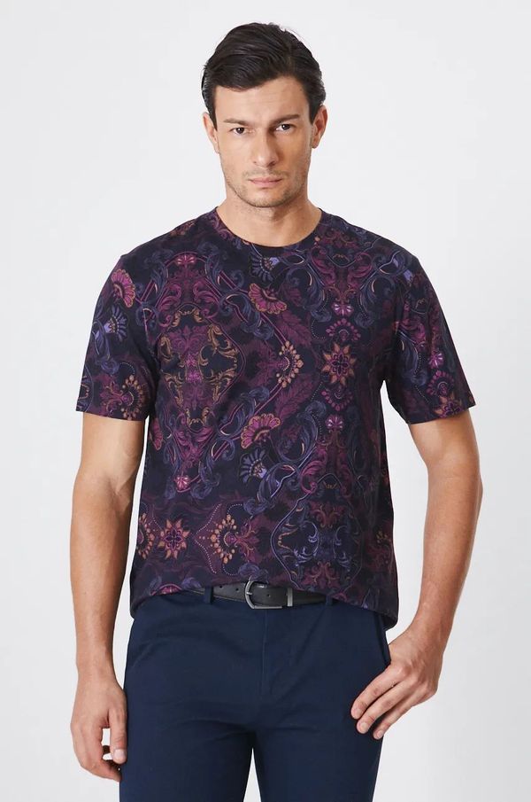 Medicine Majica kratkih rukava Medicine za muškarce, boja: ljubičasta, s uzorkom