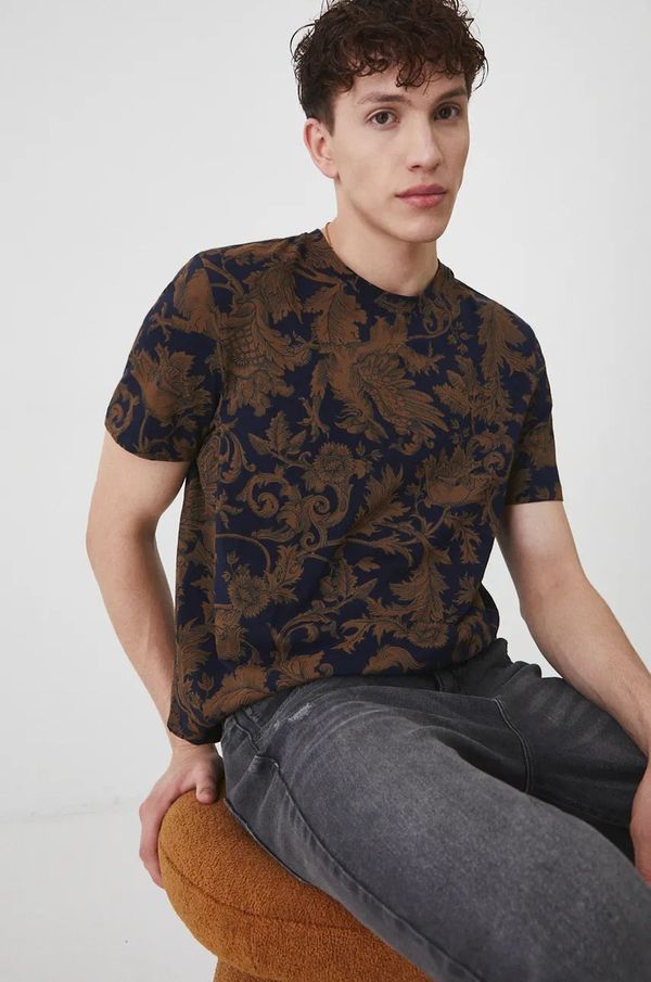 Medicine Majica kratkih rukava Medicine za muškarce, boja: tamno plava, s uzorkom