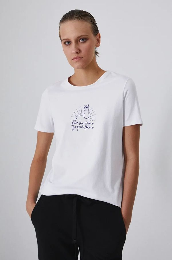 Medicine Majica kratkih rukava Medicine za žene, boja: bijela