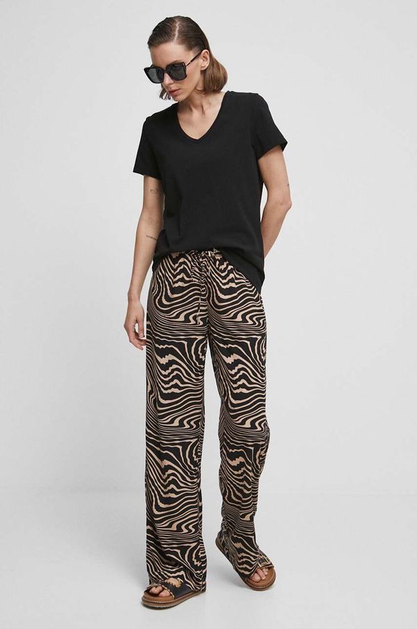 Medicine Majica kratkih rukava Medicine za žene, boja: crna