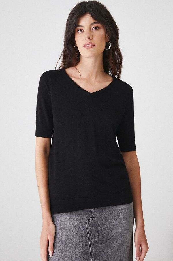 Medicine Majica kratkih rukava Medicine za žene, boja: crna