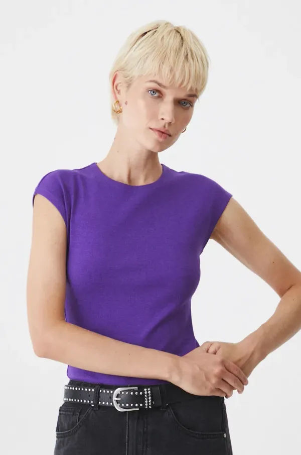 Medicine Majica kratkih rukava Medicine za žene, boja: ljubičasta