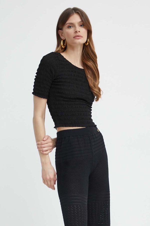 MICHAEL Michael Kors Majica kratkih rukava MICHAEL Michael Kors za žene, boja: crna