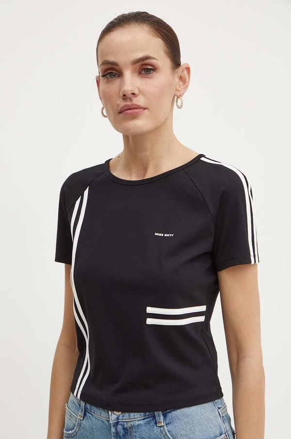 Miss Sixty Majica kratkih rukava Miss Sixty 6L2SJ1650000 SJ1650  S/S T-SHIRT za žene, boja: crna, 6L2SJ1650000