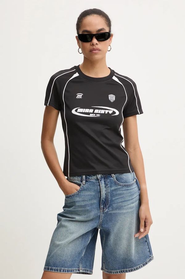 Miss Sixty Majica kratkih rukava Miss Sixty za žene, boja: crna, 6L3SJ0350000