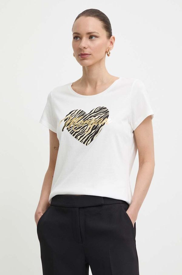 Morgan Majica kratkih rukava Morgan DCUORE za žene, boja: bijela, DCUORE