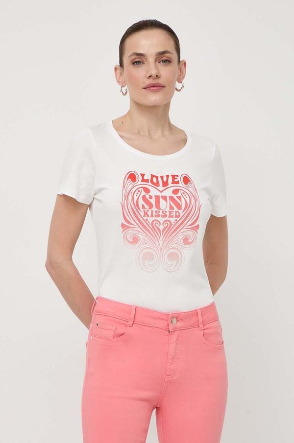 Morgan Majica kratkih rukava Morgan za žene, boja: bijela