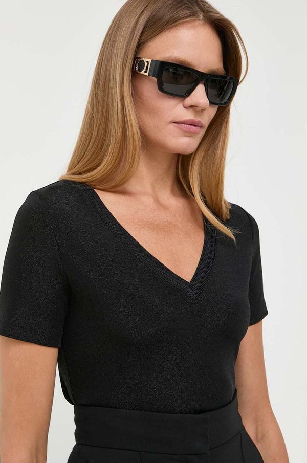 Morgan Majica kratkih rukava Morgan za žene, boja: crna