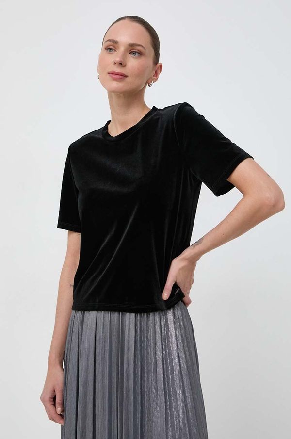 Morgan Majica kratkih rukava Morgan za žene, boja: crna