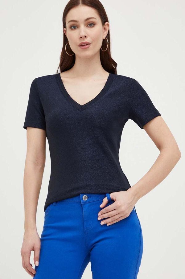 Morgan Majica kratkih rukava Morgan za žene, boja: tamno plava