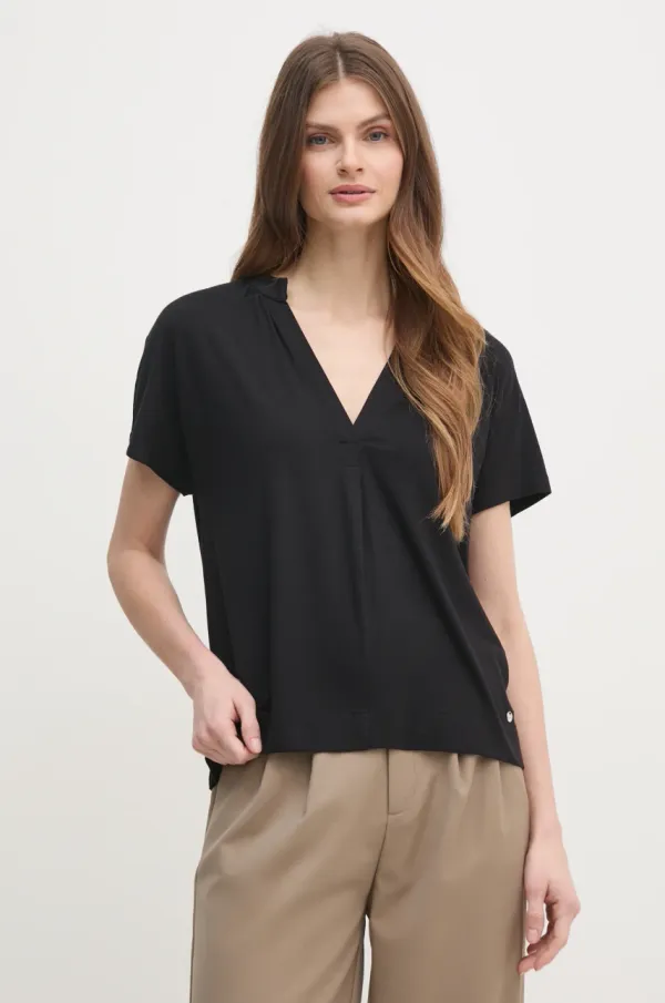 Mos Mosh Majica kratkih rukava Mos Mosh za žene, boja: crna, 160910