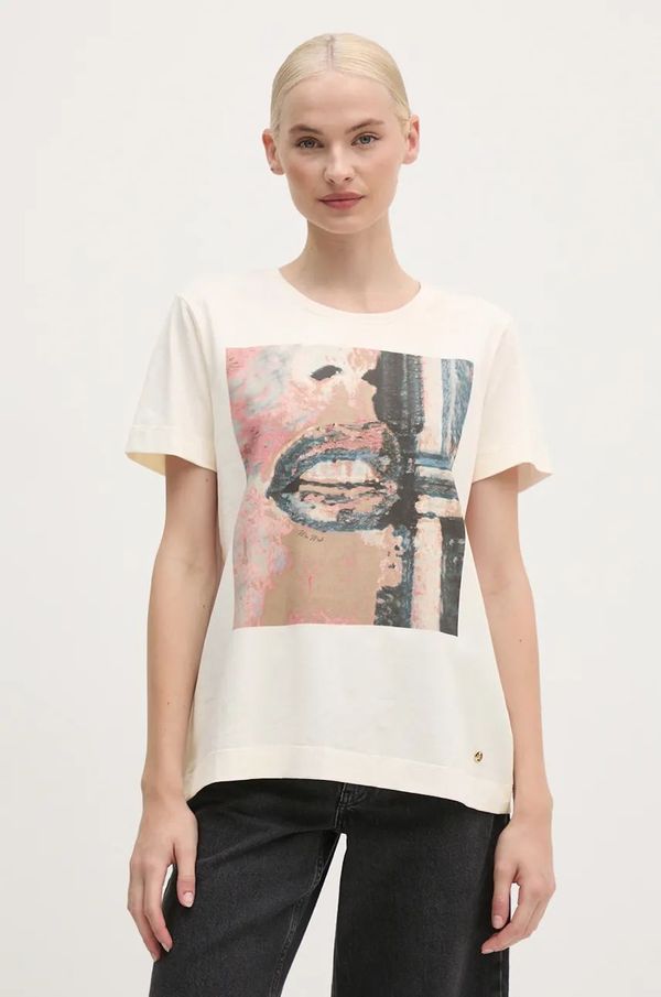 Mos Mosh Majica kratkih rukava Mos Mosh za žene, boja: ružičasta, 165370