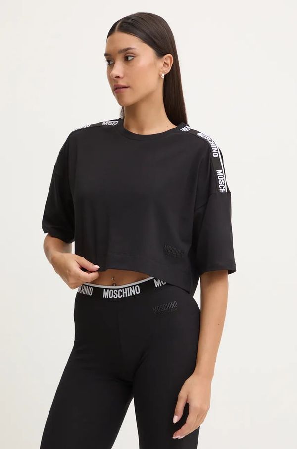 Moschino Underwear Majica kratkih rukava Moschino Underwear za žene, boja: crna, A07924406