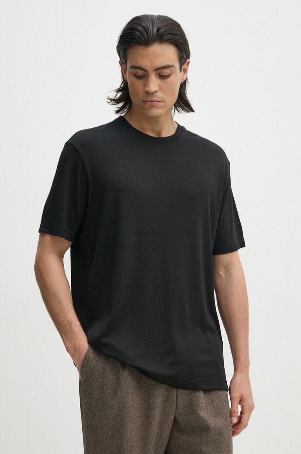 Paul&Shark Majica kratkih rukava Paul&Shark za muškarce, boja: crna, bez uzorka, 14311640