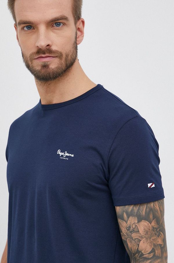 Pepe Jeans Majica kratkih rukava Pepe Jeans Original Basic 3 boja: tamno plava