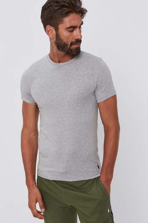 Polo Ralph Lauren Majica kratkih rukava Polo Ralph Lauren (2-pack) za muškarce, boja: siva